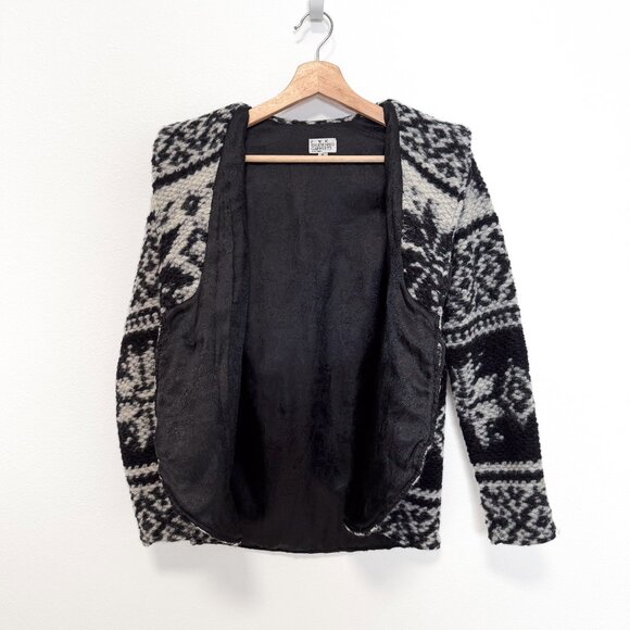 FWK Engineered Garments Shawl Collar Wool Snowflake Sweater Jacket FW11 Size 0 - Picture 7 of 13